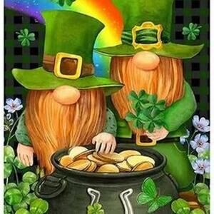 Diamond Painting Kit, DIY 5D Round Full Drill